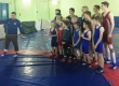 Соревнования по вольной борьбе.